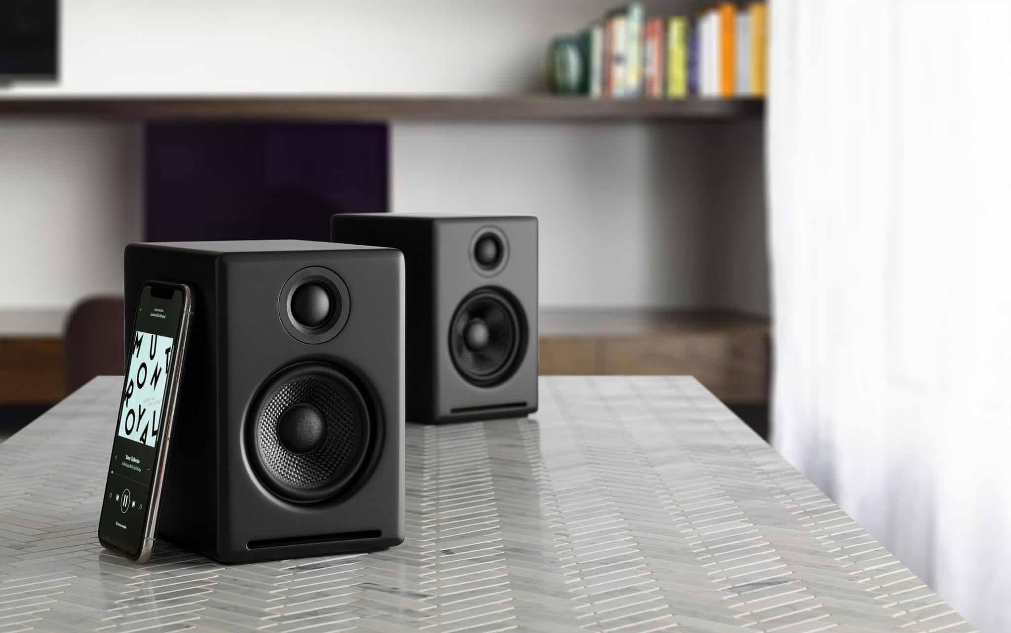 Audioengine: A2+ Wireless Powered Speakers w/Bluetooth - Black