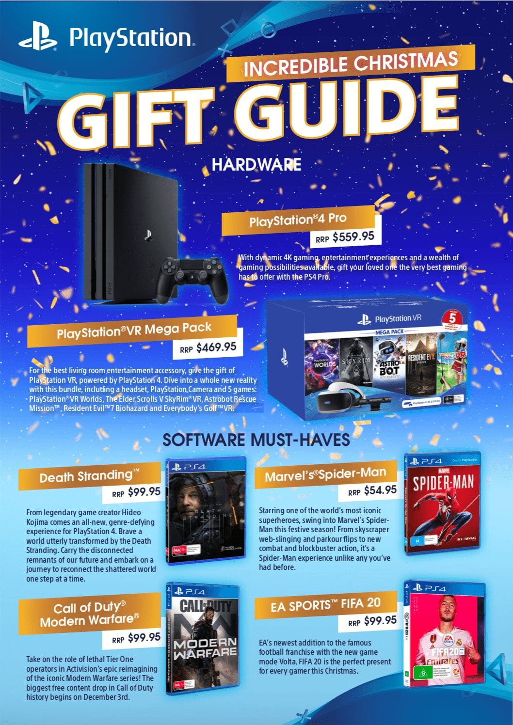 The Playstation 2019 Christmas Gift Guide  MKAU Gaming