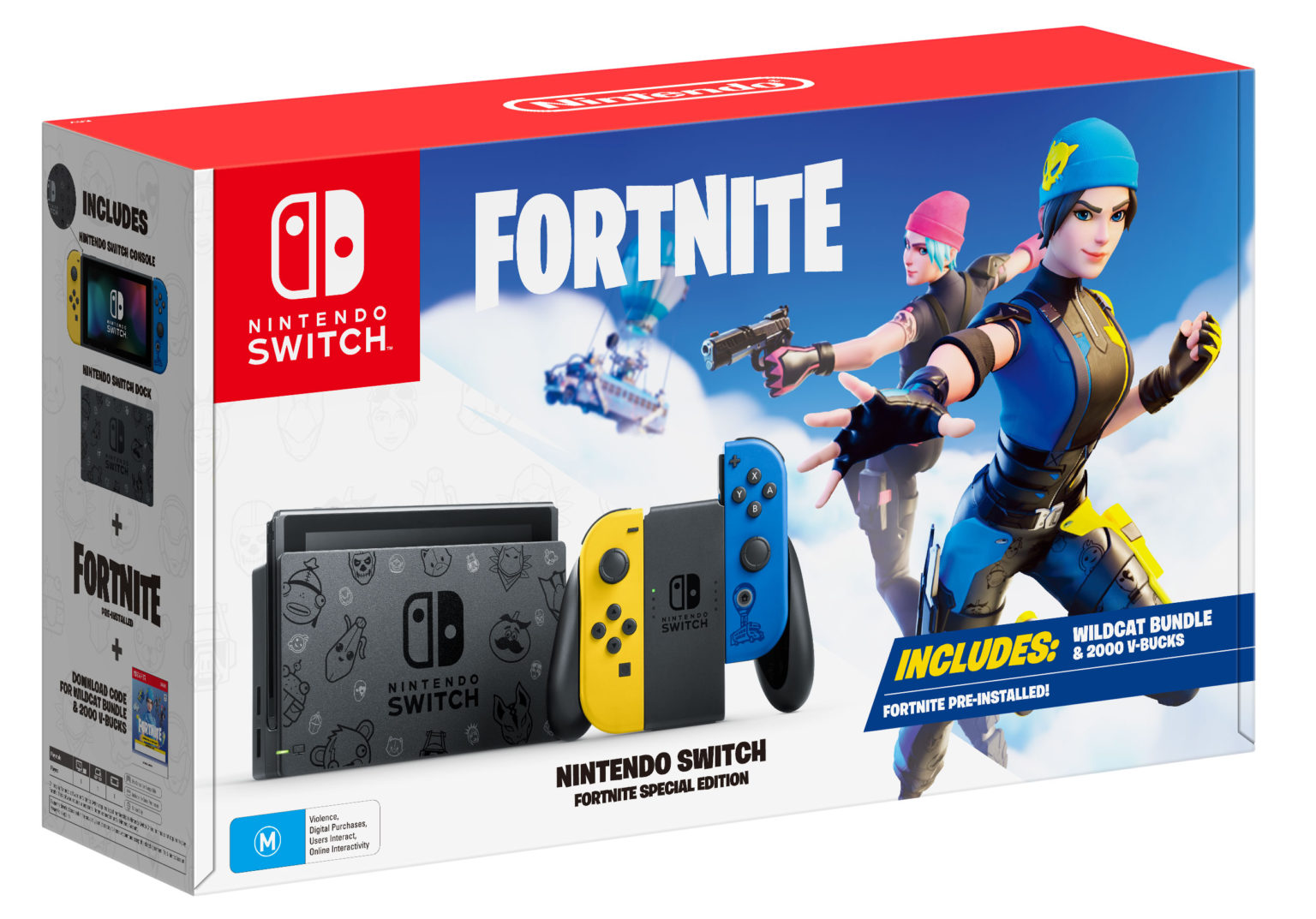 Nintendo switch fortnite edition какая ревизия