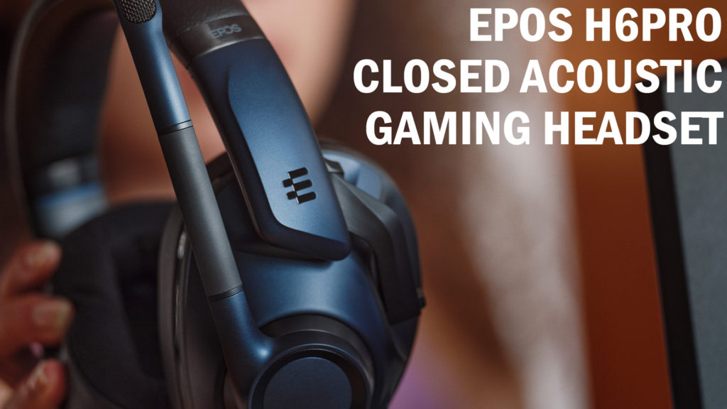 EPOS H6 PRO Closed Acoustic Gaming Headset Black