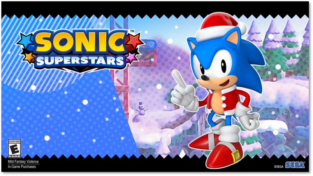 Sonic Superstars Sonic Holiday Costume Now Available MKAU Gaming