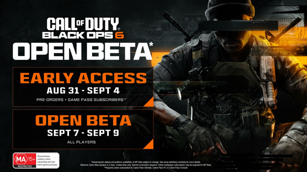 Call of Duty: Black Ops 6 Multiplayer Beta Dates Revealed | MKAU Gaming